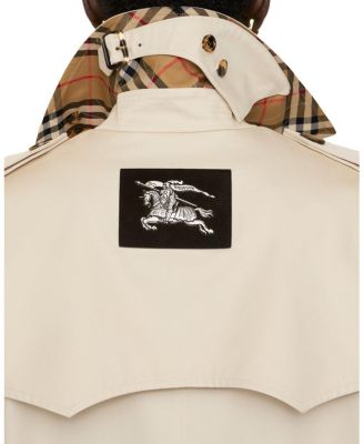 Short Summerside Gabardine Trench Coat