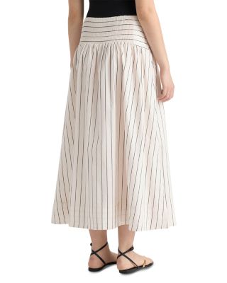 Stripe Maxi Skirt