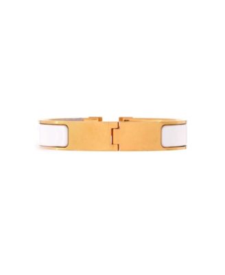 Narrow Clic H Bracelet Enamel