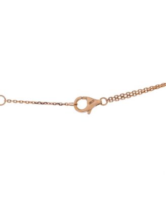  Trinity Choker Necklace 18K Tricolor Gold, 15.75"