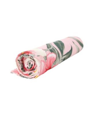  Girls' Lightweight Hibiscus Beach Towel - Big Kid