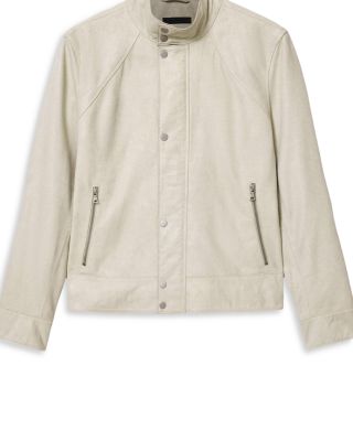 Ronan Leather Cropped Jacket