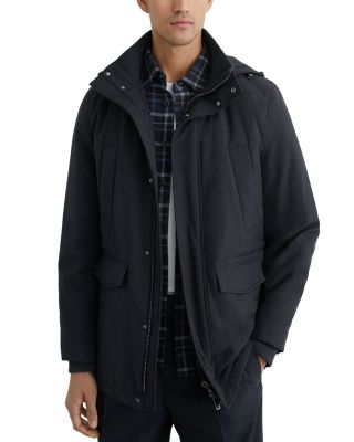 Hooded Zip Through Jacket