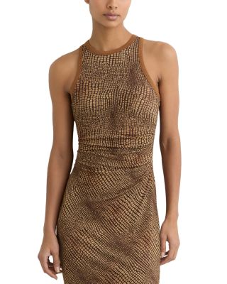 Lola Snake Print Bodycon Dress