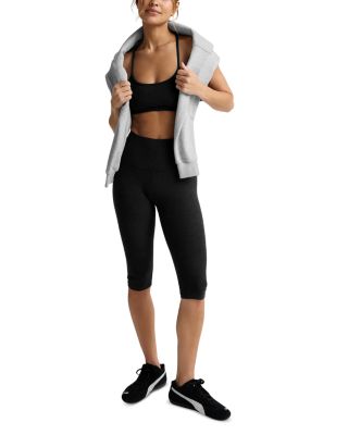 High Waisted Pedal Pusher Leggings