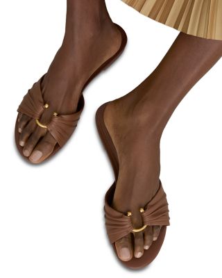Women's Hardware Flat Sandals