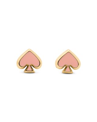 Everyday Spade Enamel Stud Earrings