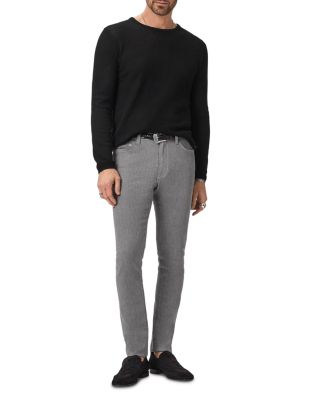 Montclair Long Sleeve Mesh Crewneck Sweater