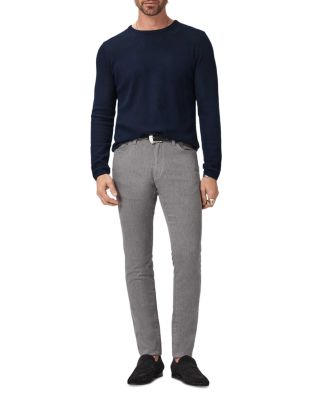 Montclair Long Sleeve Mesh Crewneck Sweater