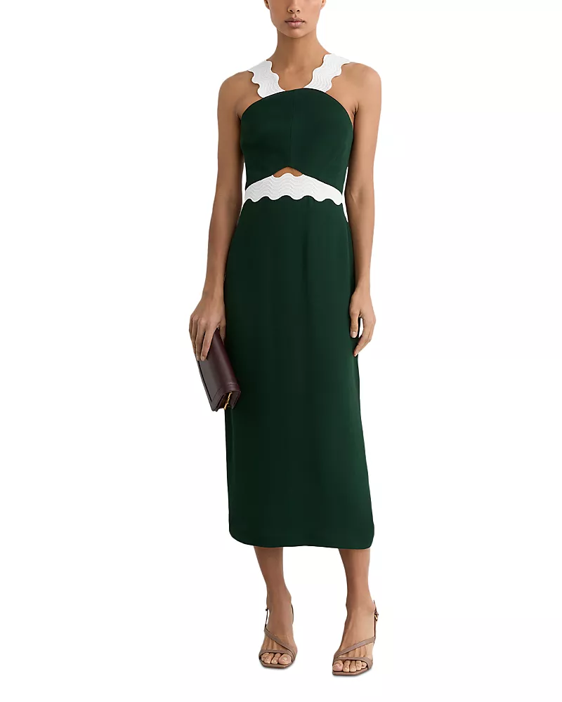 Reiss Dillon Midi Dress