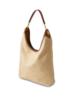 Jour Raffia Shoulder Bag 