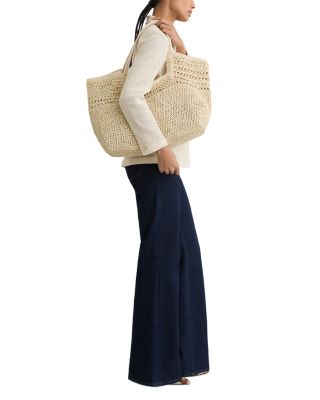 Evelyn Cut Out Crocheted Tote