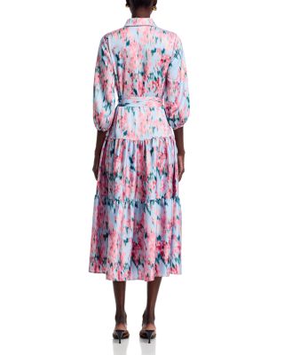 Crepe de Chine Maxi Dress