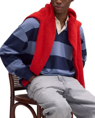 David Stripe Rugby Polo