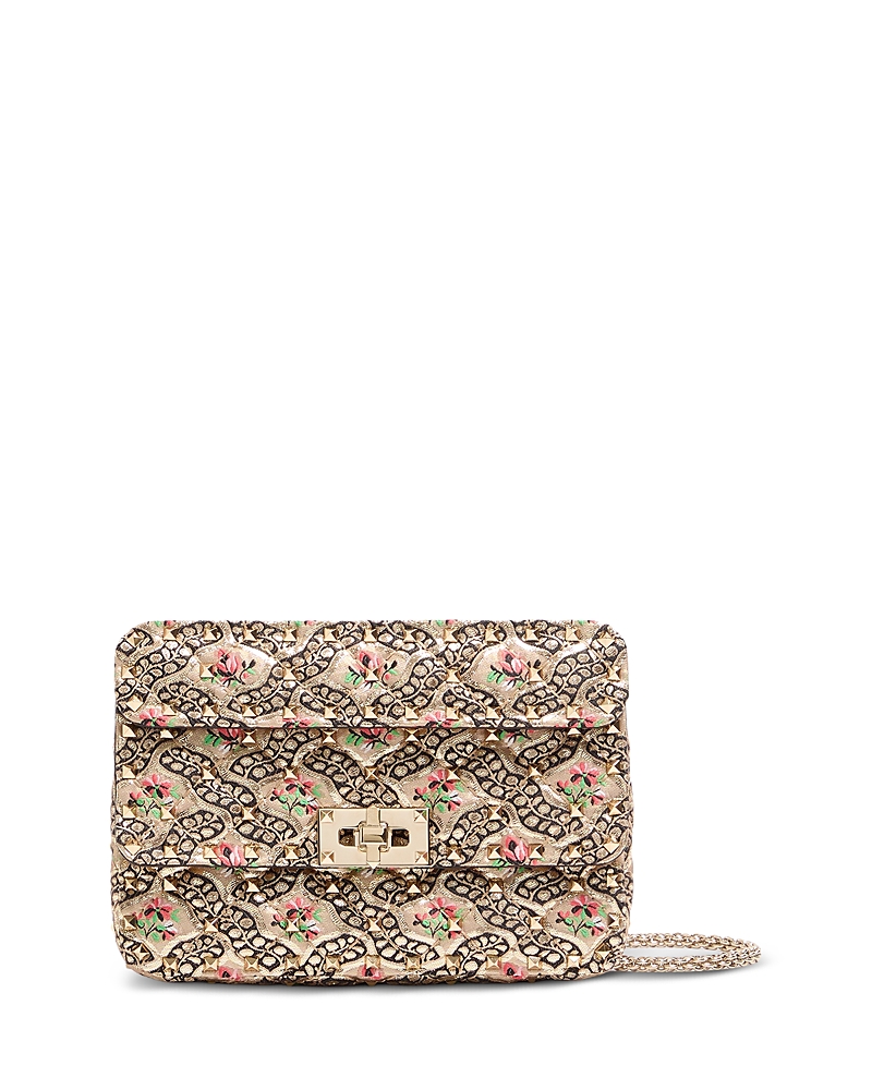 Valentino Garavani Small Stud & Flower Shoulder Bag