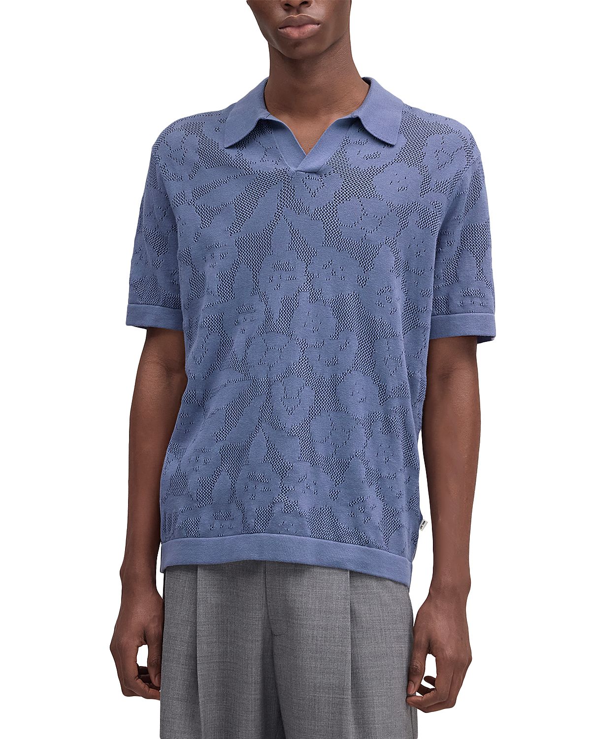 NN07 Ryan Flower Polo Shirt
