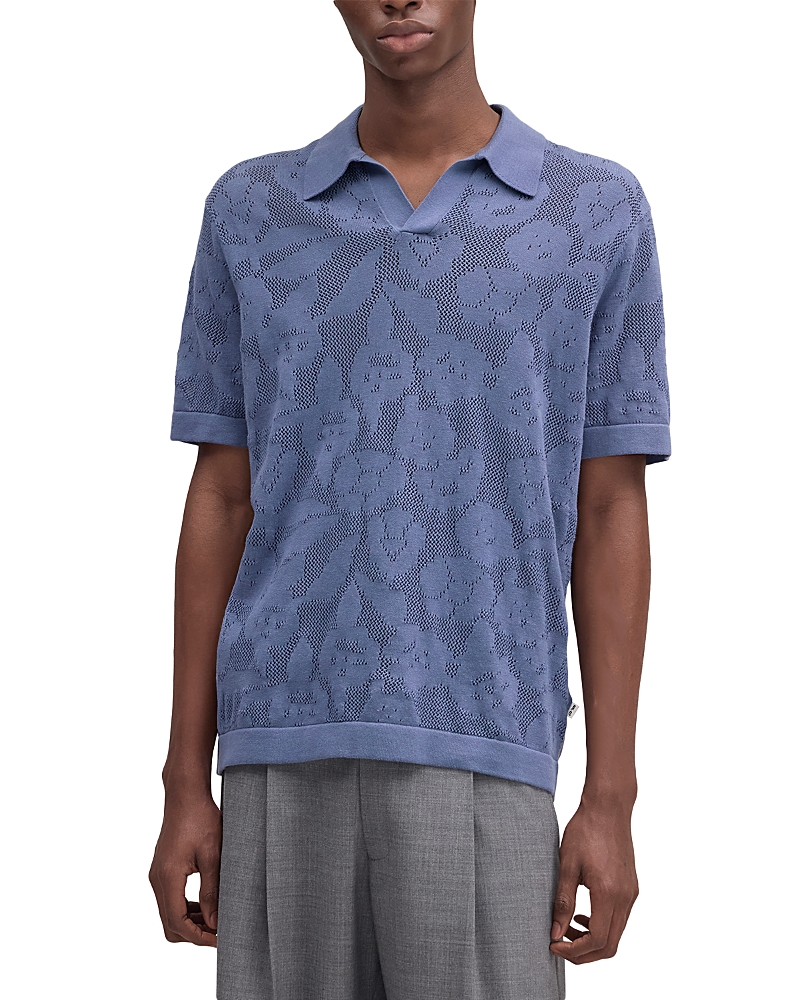 NN07 Ryan Flower Polo Shirt