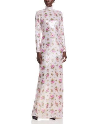 Monet Sequined Column Dress