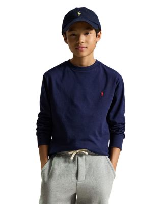 Boys' Cotton Jersey Long Sleeve Tee - Big Kid