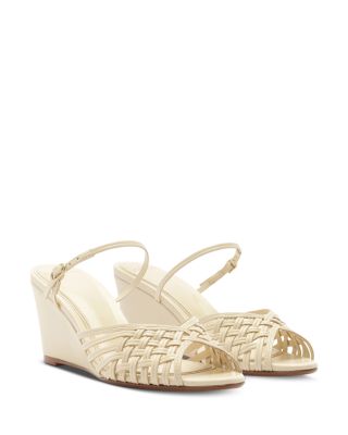 Women's Lillian Leather Wedge Sandals