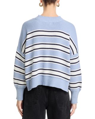 Stripe Drop Shoulder Sweater - Exclusive