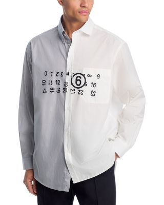 Number Graphic Pocket Shirt