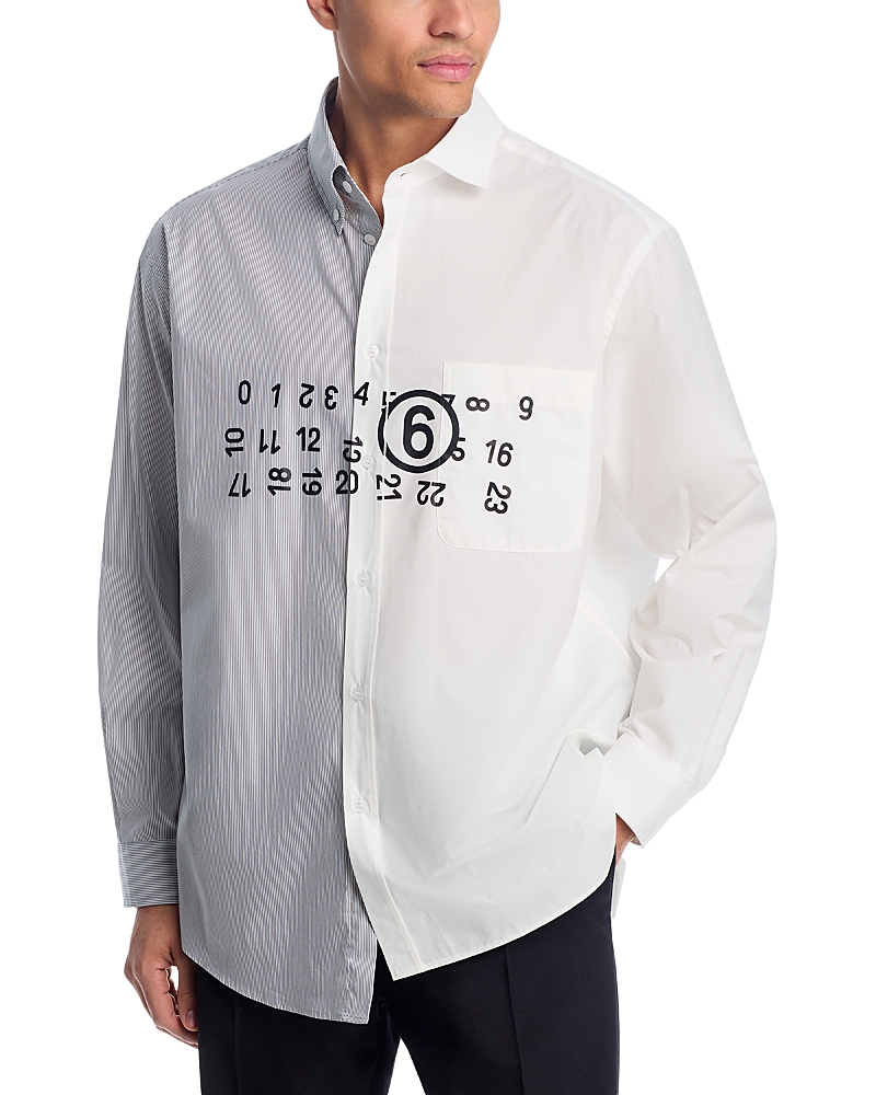 MM6 Maison Margiela Number Graphic Pocket Shirt