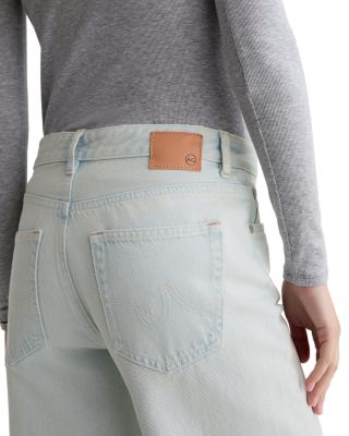 Saige Mid Rise Wide Leg Jeans in Luminance