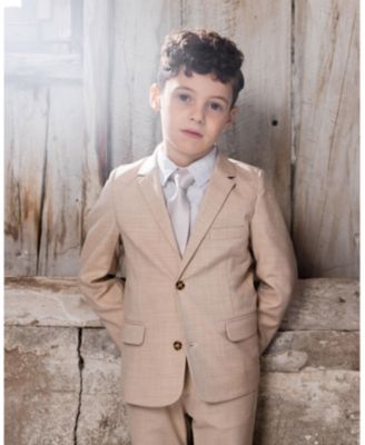 Boys' Two-button Tailored Cut Blazer - Little Kid, Big Kid