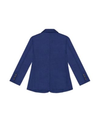 Boys' Two-button Tailored Cut Blazer - Little Kid, Big Kid