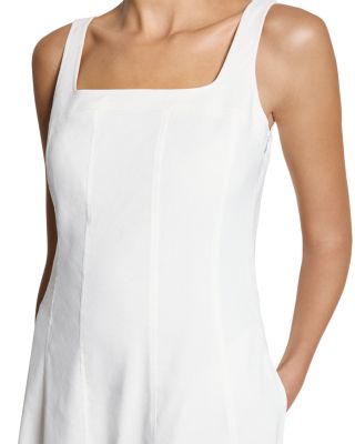 Square Neck Seamed Dress