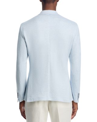 Cotton & Linen Jersey Unstructured Regular Fit Sport Coat - Exclusive