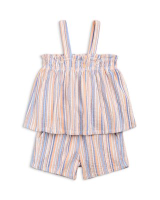 Girls' Striped Tank Top & Shorts Set - Baby
