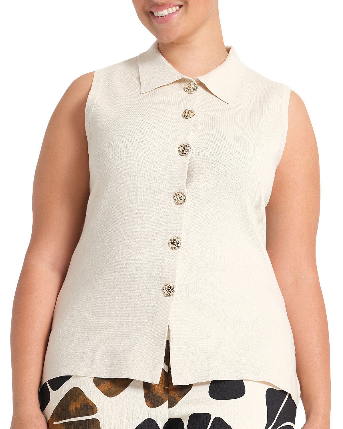 Estelle Plus Leya Knit Top