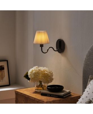  Wave Squiggle Arm Wall Sconce