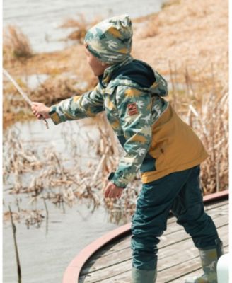 Boys' Two-Piece Mid-Season Dinosaur Print Outerwear Set - Baby