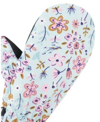  Girls' Mid-Season Mittens Mini Flower Print - Baby