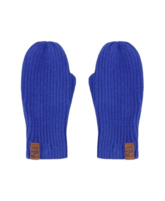  Boys' Soft Ribbed Knit Mittens - Little Kid, Big Kid