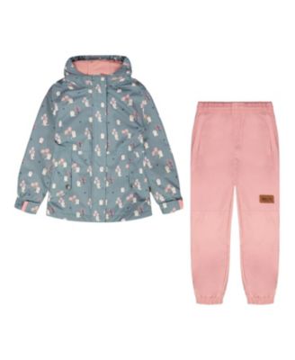 Girls' Two-Piece Mid-Season Cat Outerwear Set - Big Kid