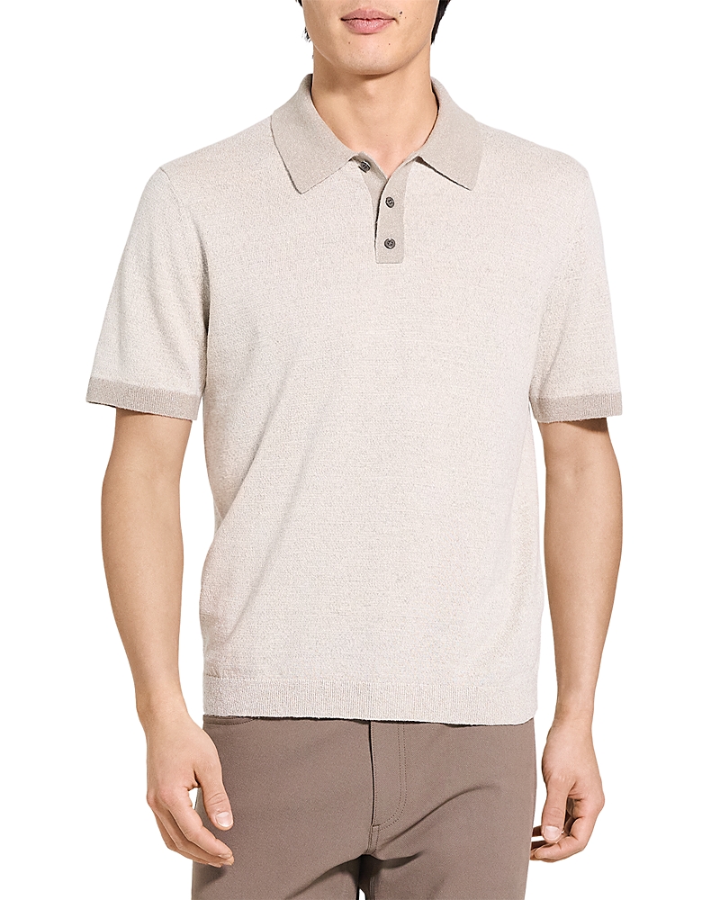 Theory Silver Cloud Polo Shirt