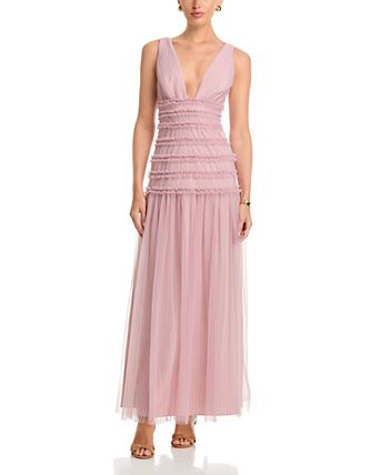 bcbg pink dress BCBGMAXAZRIA Lace Bustier Cocktail Midi Corset Size 12 MSRP $298 Finished with a concealed back zipper and structured boning for a flawless fit. bcbg pink dress BCBG Max