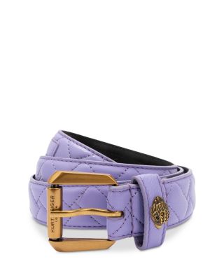 Kensington Women's Quilted Leather Belt