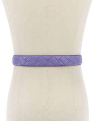 Kensington Women's Quilted Leather Belt