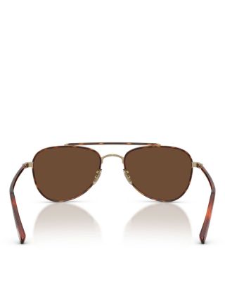 Sacoye Aviator Sunglasses, 52mm