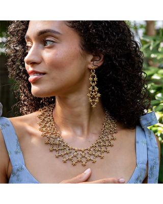 Jasmine Shell Pearl Earrings