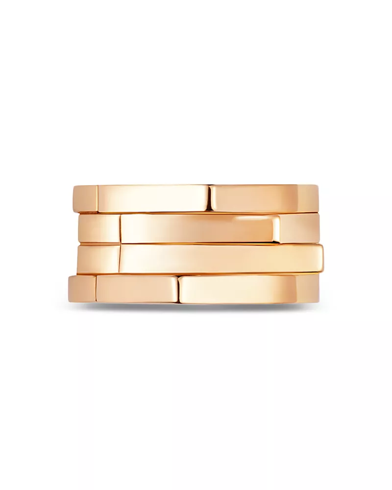 Repossi 18K Rose Gold Antifer Four Row Ear Cuff