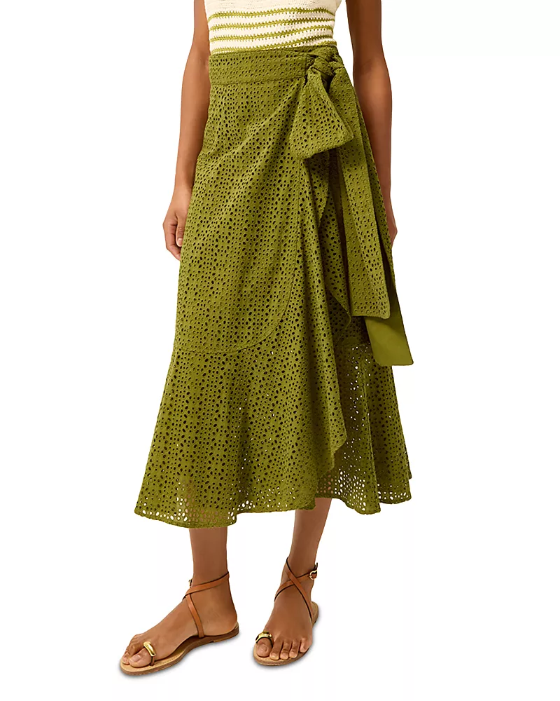 Marie Oliver Teresa Eyelet Skirt