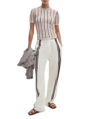 Victoria Short Sleeve Crewneck Sweater