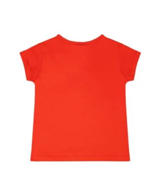 Girls' Organic Cotton Jersey Short Sleeve Flower T-Shirt - Big Kid