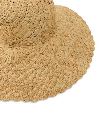 Nadia Raffia Crochet Sun Hat